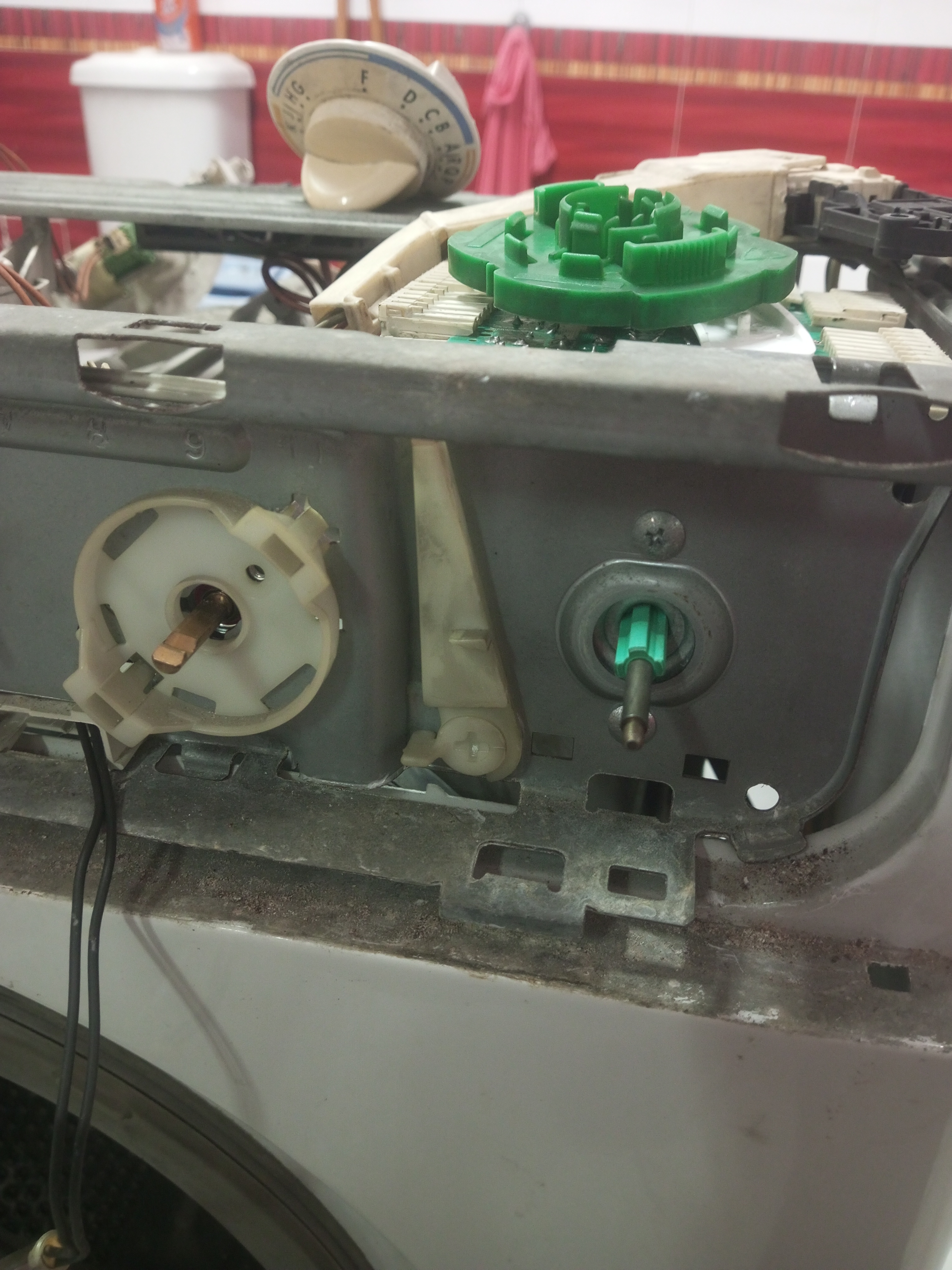 فك وتركيب وإصلاح كارتة وتايمر غسالة أوتوماتيك